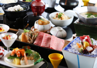 【旬菜会席】黒毛和牛と旬の味覚をご堪能